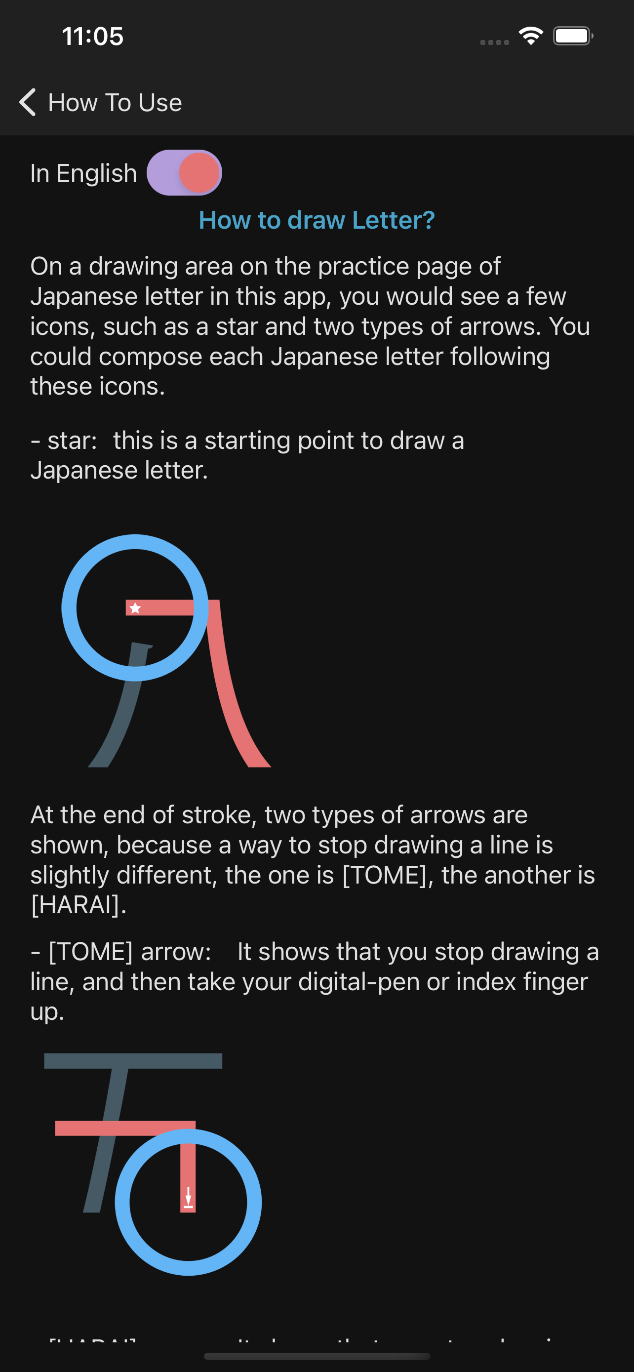 how to draw dark