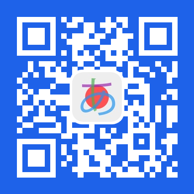 the App Store QR code