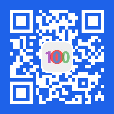 the App Store QR code